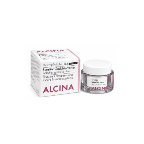ALCINA Sensitive Facial Cream vlažilna krema za občutljivo kožo 50 ml za ženske Slike