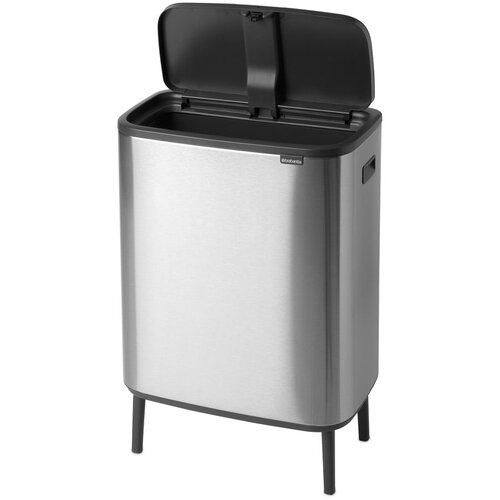 Brabantia Željezna kanta za smeće na dodir u mat srebrnoj boji 60 l Bo Touch Bin Hi – Cijene