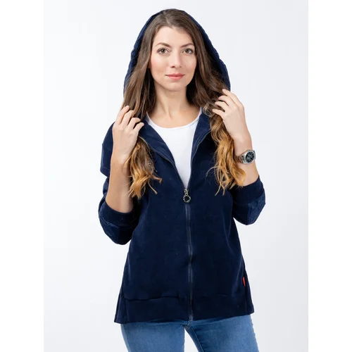 Glano Women's sweatshirt - blue