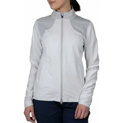 Kjus Womens Dextra II 2.5L Jacket White Melange/Alloy 40