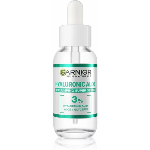 Garnier skin naturals hyaluronic aloe replumping super serum vlažilen serum za obraz 30 ml za ženske