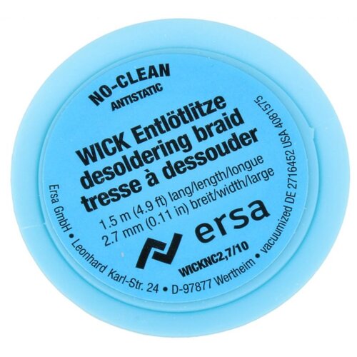 Ersa 2,7MM-1,5M BAKARNA ŽICA ZA UKLANJANJE TINOLA Slike