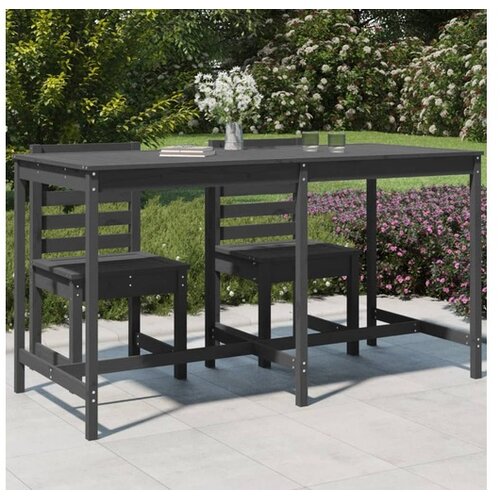  Vrtni stol sivi 203 5x90x110 cm od masivne borovine Cijene