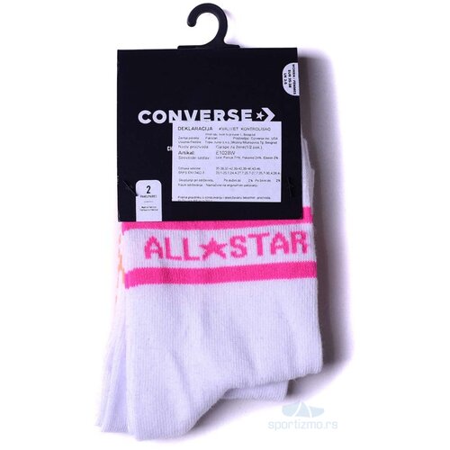 Converse ženske čarape 2PP All star Double stripe Anklet E1028W Cene