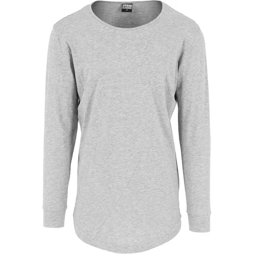 Urban Classics Extended T-shirt with long sleeves grey