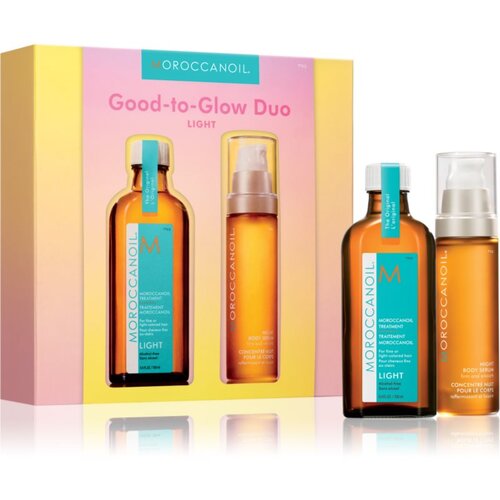 Moroccanoil Good-to-Glow Duo set za lase in telo 2 ml Cene