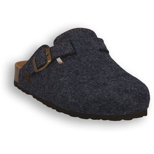 Bioline Natikači 1901 MERINO JEANS Modra Slike