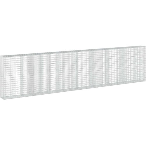  Gabion s žicom debljine 3,5 mm i mrežom 5x10 cm 850x50x200 cm Slike