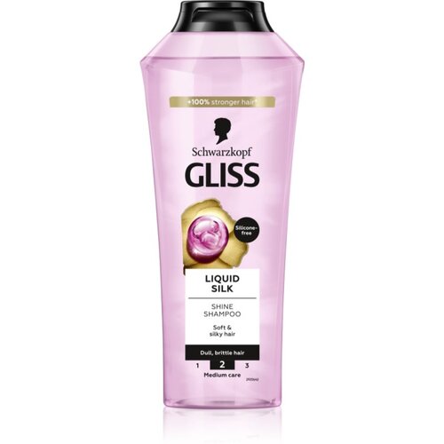 Schwarzkopf Gliss Liquid Silk regeneracijski šampon za krepitev in sijaj las 400 ml Cene