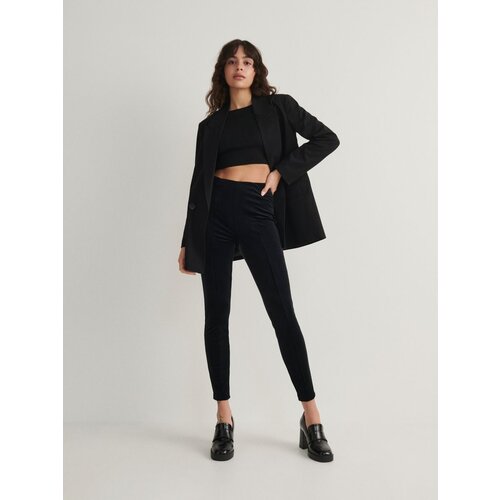 Reserved Ladies` trousers - črna Cene