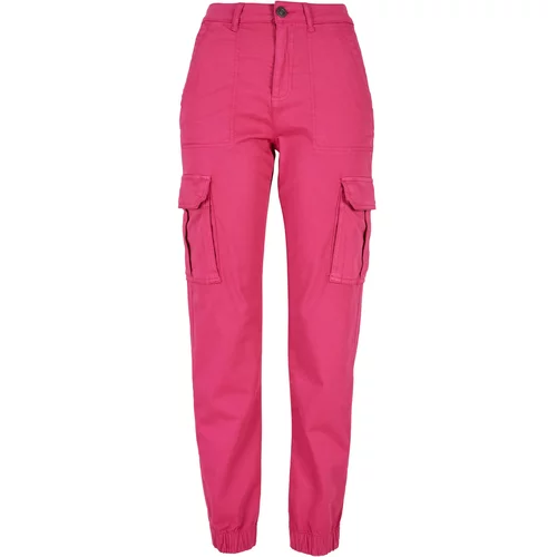 UC Ladies Ladies Cotton Twill Utility Pants hibiskus pink