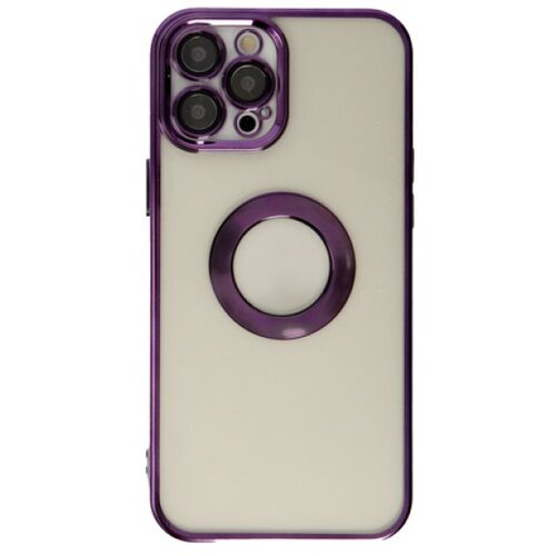  futrola circle metalik za iphone 14 pro max (6.7) tamno ljubicasta Slike