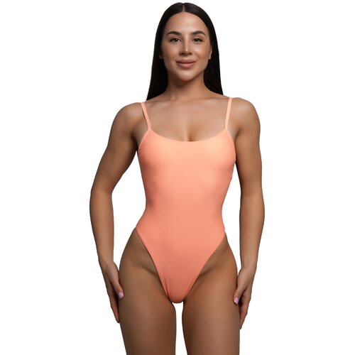 GymBeam Jednodelni kupaći kostim ARUBA Peach Slike