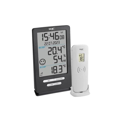 Tfa Dostmann Funk-Thermometer XENA HOME bežični digitalni termometar antracitna boja Cijene