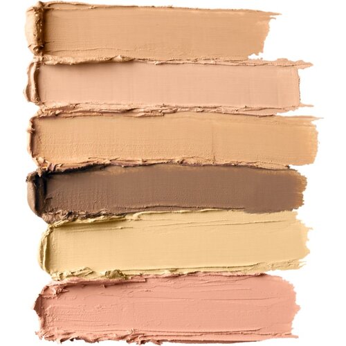 NYX Professional Makeup Conceal. Correct. Contour paleta za konture in korekcijo odtenek 01 Light 6 x 1.5 g Slike
