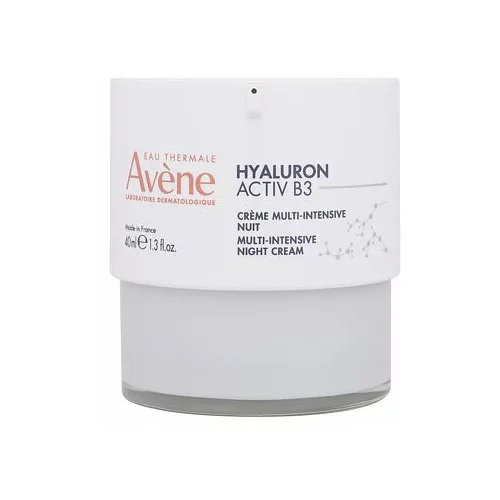 Avene Hyaluron Activ B3 Multi-Intensive Night Cream nočna krema za obraz 40 ml za ženske