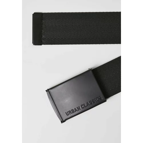 Urban Classics Accessoires Easy Polyester Belt Black