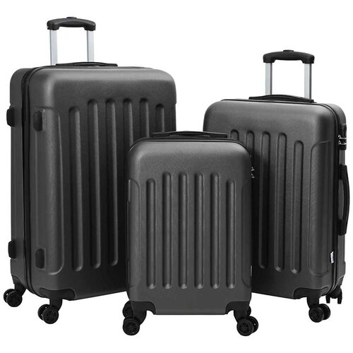 Kofer 3 pcs Tamno siva 50 x 31 x 78 cm ABS plastika Cijene