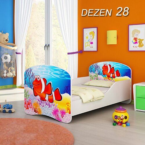  dečiji krevet drveni 160x80 cm i gratis du&scaron;ek 45 dezena Cene