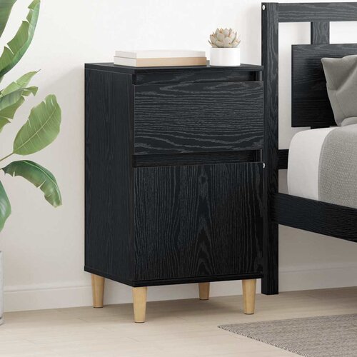  Noćni ormar 2 pcs Crni hrast 40 x 35 x 70 cm Konstruirano drvo Cijene