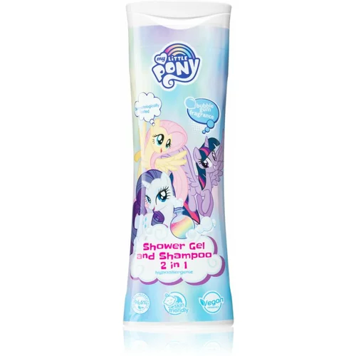 My Little Pony Kids gel za prhanje in šampon 2v1 300 ml