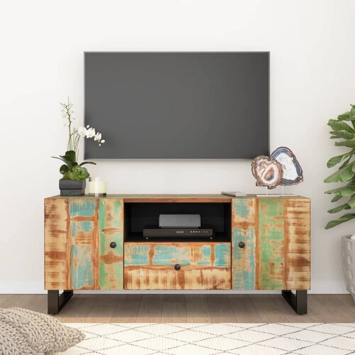 vidaXL TV omarica 105x33,5x46 cm trden predelan les in inženirski les Cene