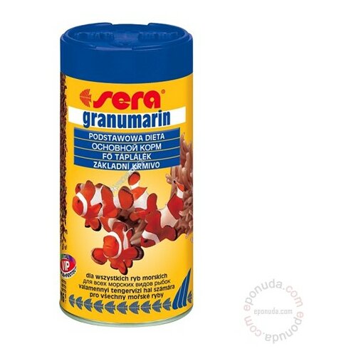 Sera hrana za morske ribice Granumarin, 500 ml Slike