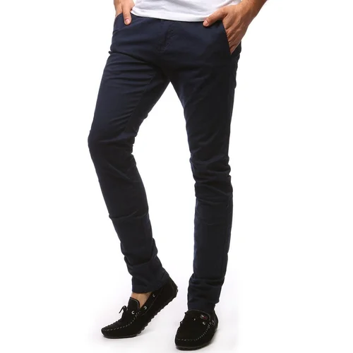 DStreet Men's Navy Blue Chino Pants