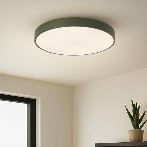  Brilagi - LED prigu&amp;scaron;iva plafonska svetiljka POOL LED/60W/230V 3000-6000K 50 cm zelena + daljinski upravljač Slike