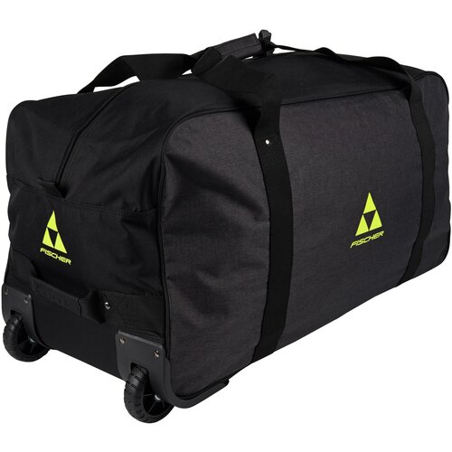 Fischer DeLuxe black/yellow 30&amp;quot; Hockey bag on wheels, Pupil (youth) Slike