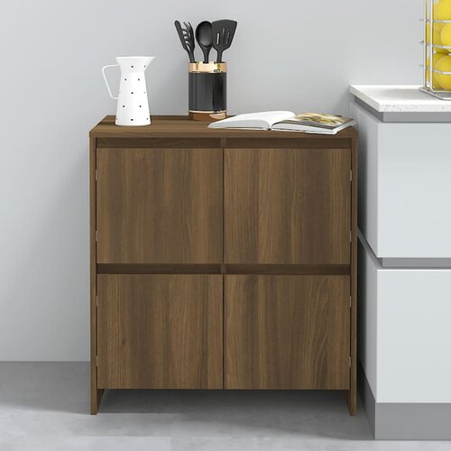 VidaXL Komoda boja smeđeg hrasta 70 x 41 x 75 cm od iverice Slike