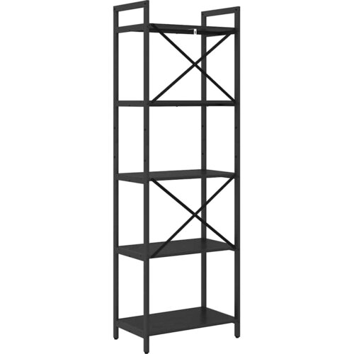  Polica Crni hrast 56 x 34 x 171 cm Konstruirano drvo Slike