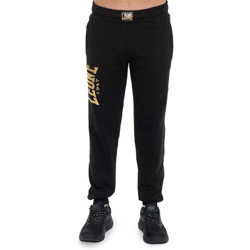 Leone 1947 Spodnji deli trenirke Man Sweatpants Gold Črna Cene