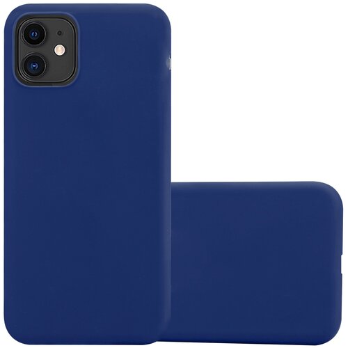Cadorabo Case, združljiv z Apple v Candy Tarmno Blue - za&amp;scaron;čitna prevleka iz fleksibilnega silikona TPU, (20574074) Slike