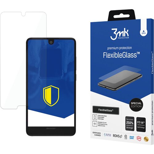 3mk FLEXIBLEGLASS POSEBNA IZDANJA ZA KALJENO STEKLO SHARP AQUOS C10, (22000208) Slike