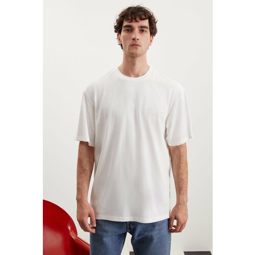 GRIMELANGE DARELL Relaxed White T-Shir Slike