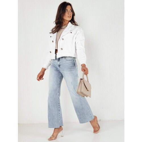 DStreet LUISE women&amp;#039;s denim jacket white Slike
