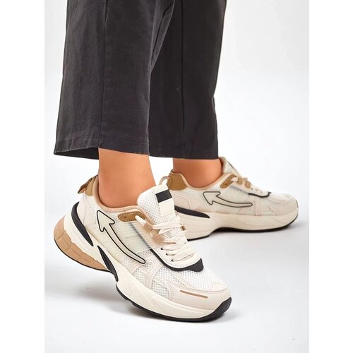 Resti Women's sporty sneakers with thicker sole Beysa Cene