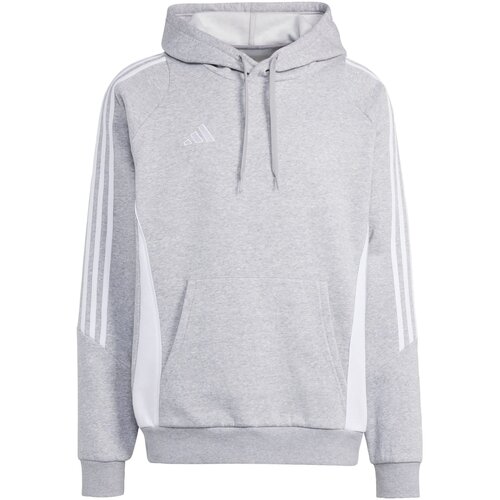 Adidas Sportska sweater majica 'Tiro 24' siva melange / bijela Cene