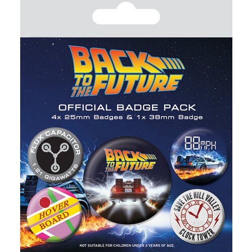 Grupo KOMPLET ZNAČK DELOREAN BACK TO THE FUTURE, (20871735) Cene