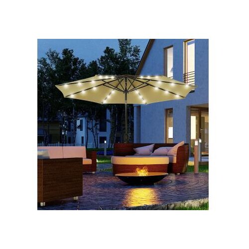 Bolzz suncobran sa led osvetljenjem brown ( bolsunledbro ) Slike