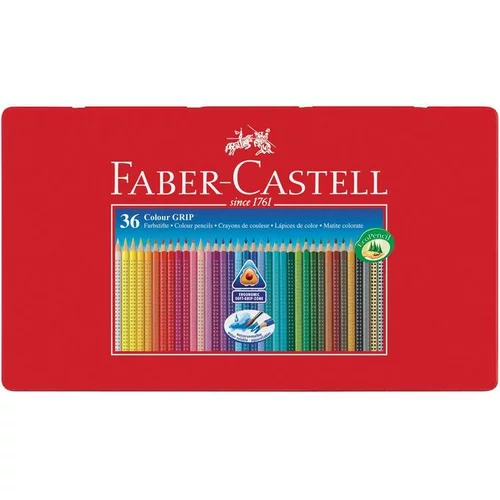 Faber-castell barvice, grip, 36/1, kovina