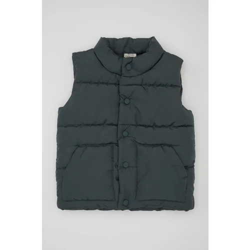 Defacto Baby Boy High Collar Puffer Vest