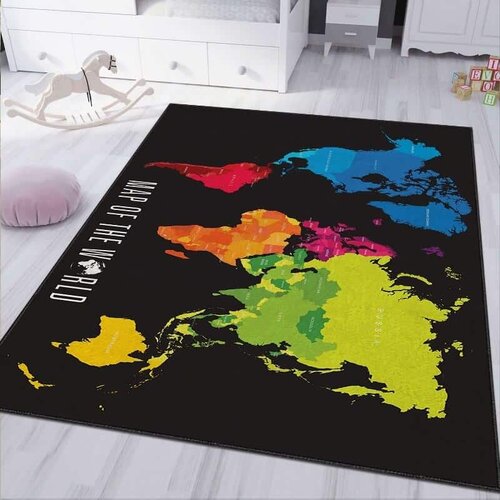  Tepih za decu sa gumenom podlogom 120x180cm - Karta sveta, TG-102 Cene