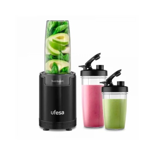 Ufesa Blender Nutriboom/sivi/3 posude/snaga 900W Slike