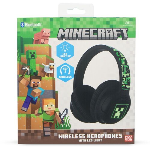 Minecraft Brezžične slu&amp;scaron;alke Minez LED lučko, (5000541106) Slike