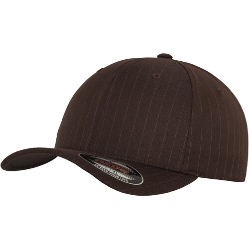 Flexfit Pinstripe bro/wht Slike