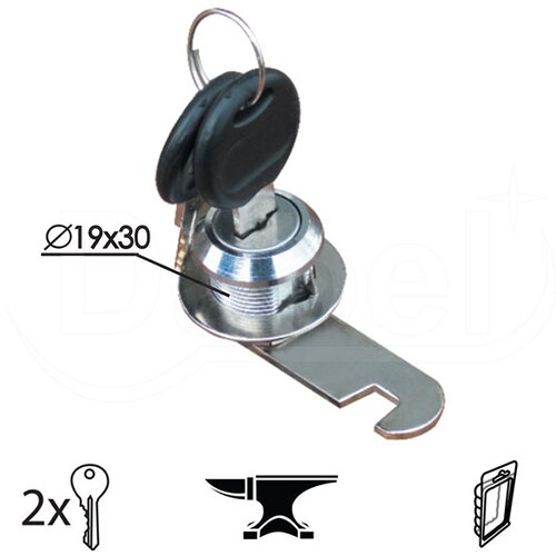 Dabel bravica za metalni orman 2110 Hr fi19x30mm 2K DSP 0201001 Cene