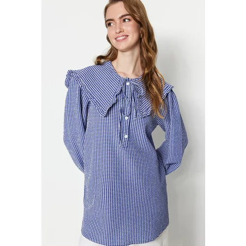 Trendyol Tunic - Blue - Relaxed fit