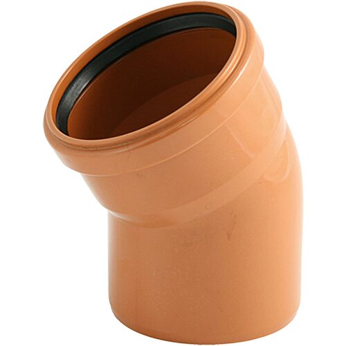 PVC kg koljeno (nazivni promjer: 125 mm, 30 &amp;deg;) Slike